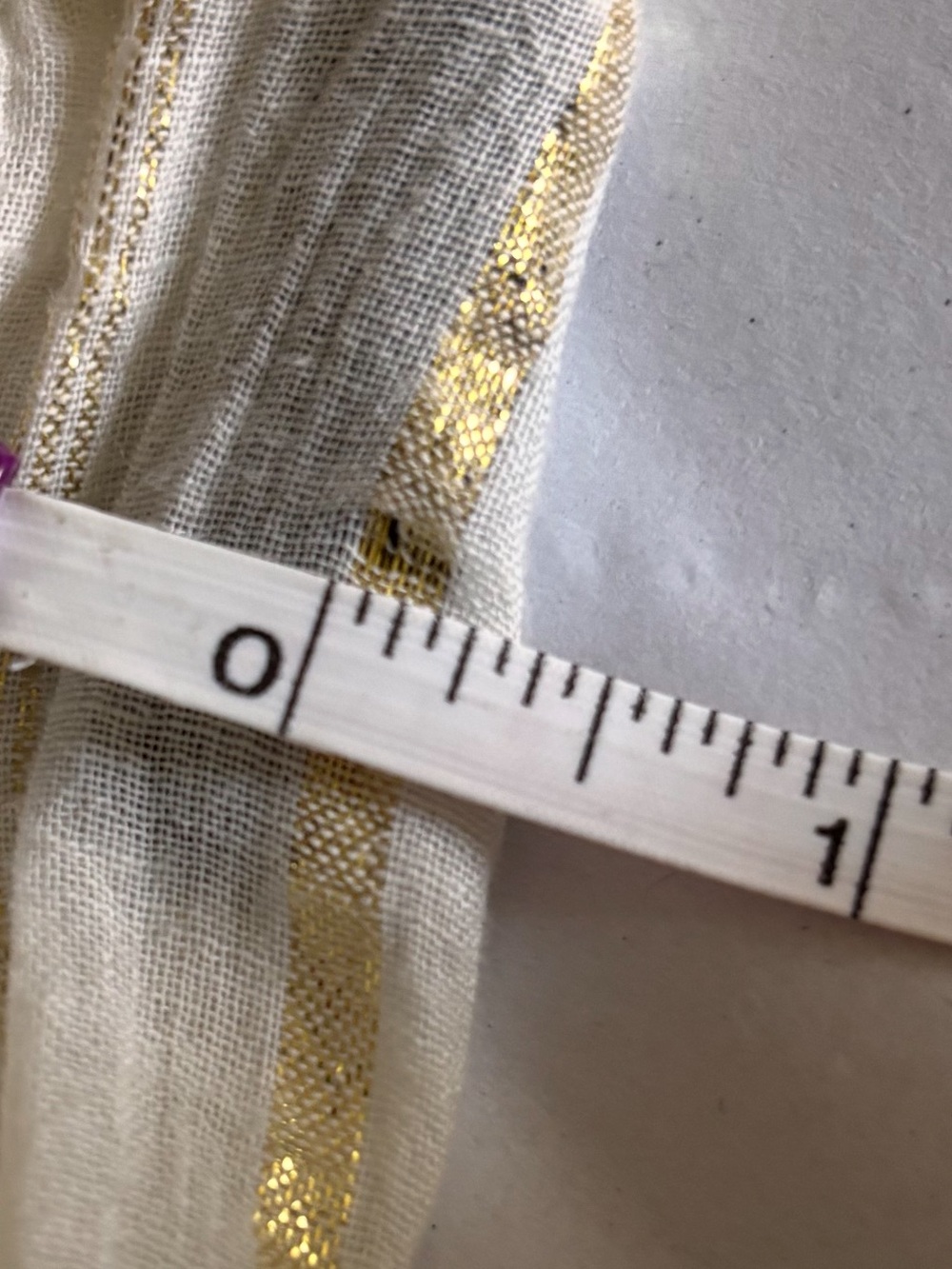 Isabel Marant Étoile Cream Gold Metallic Stripe Maxi Dress Boho Luxe size S - Picture 13 of 13